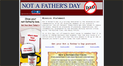 Desktop Screenshot of notafathersday.com